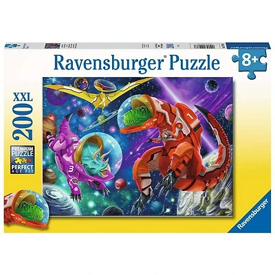 Ravensburger Dinosaures dans l'espace - 200 pièces XXL