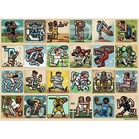 Ravensburger Les grands sportifs - 300 pièces