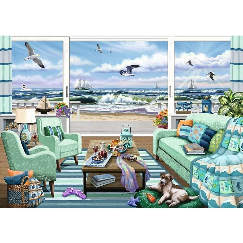 Ravensburger Maison en bord de mer - 1000 pièces