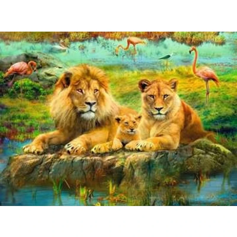 Ravensburger Lions dans la savane - 500 pièces