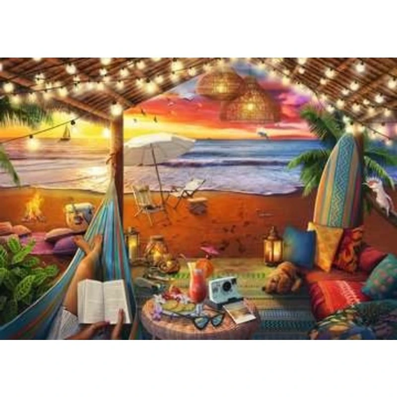 Ravensburger Coucher de soleil - 500 pièces Large