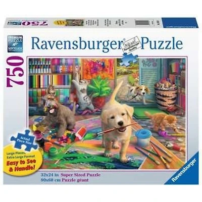 Ravensburger Les petits chiots créatifs - 750 pièces Large