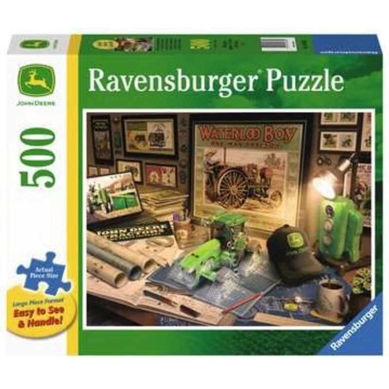 Ravensburger John Deere bureau - 500 pièces Large