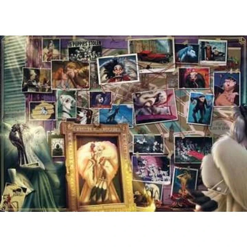 Ravensburger Disney Villainous - Cruella de Vil - 1000 pièces