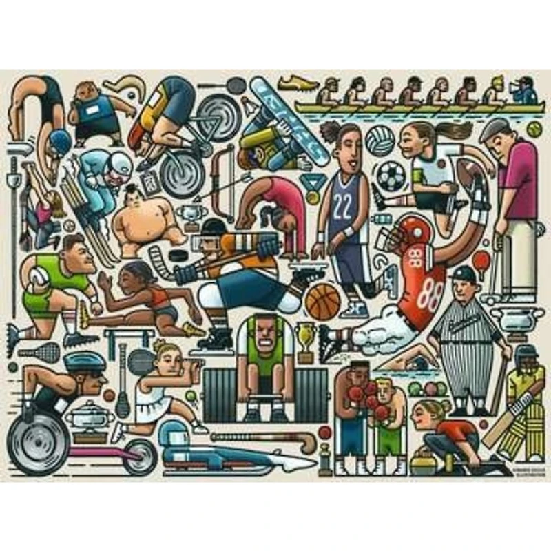 Ravensburger Coupe athlétique - 750 pièces