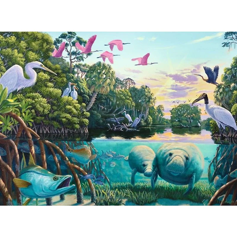 Ravensburger La vie des lamantins - 500 pièces