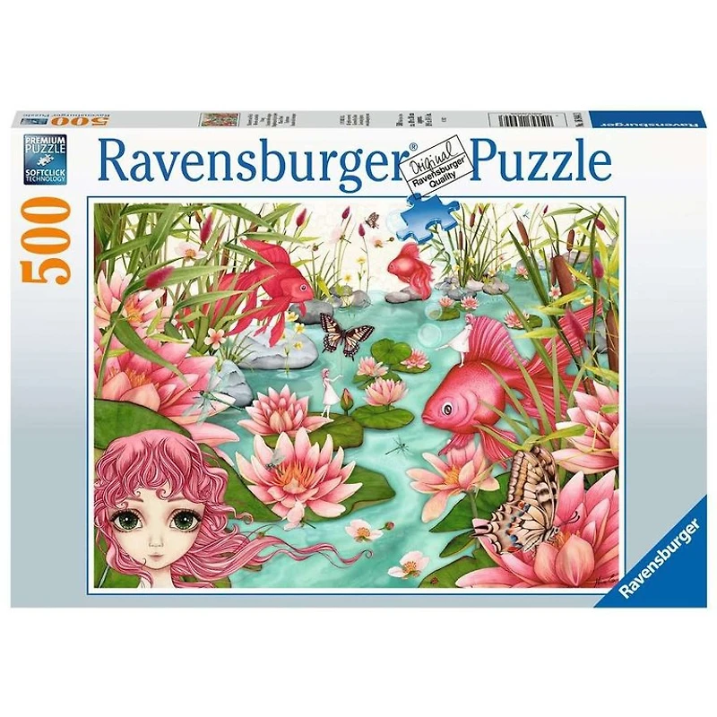 Ravensburger Rêverie au bord de l'étang - 500 pièces