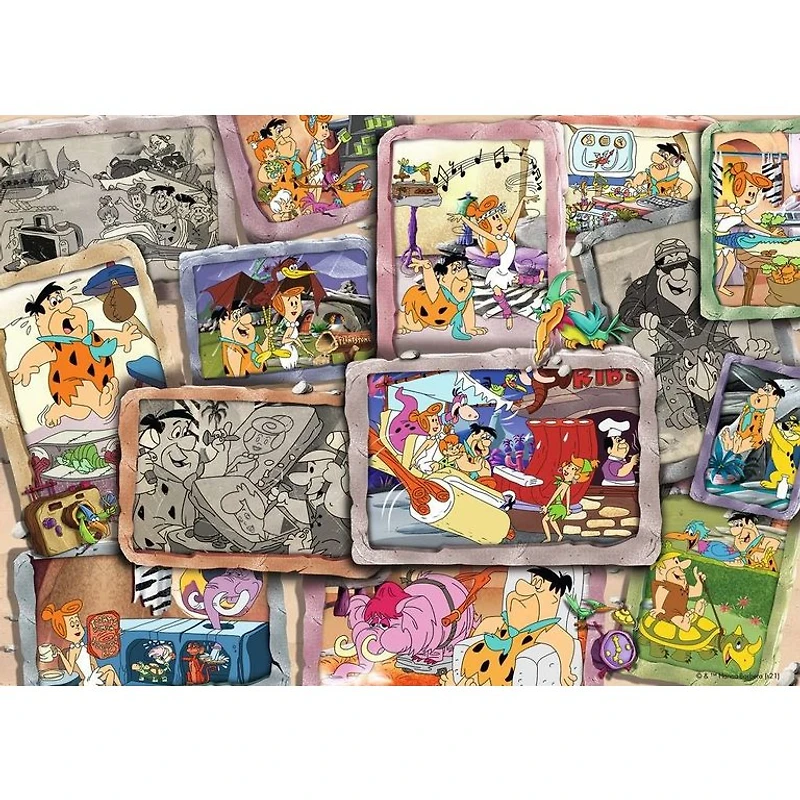 Ravensburger Modern Flintstones  - 1000 pièces