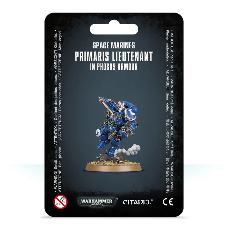 Primaris Lieutenant in Reiver Armour