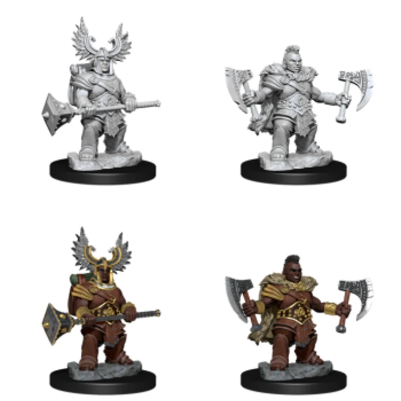 DND Framework : Dwarf Barbarian Female