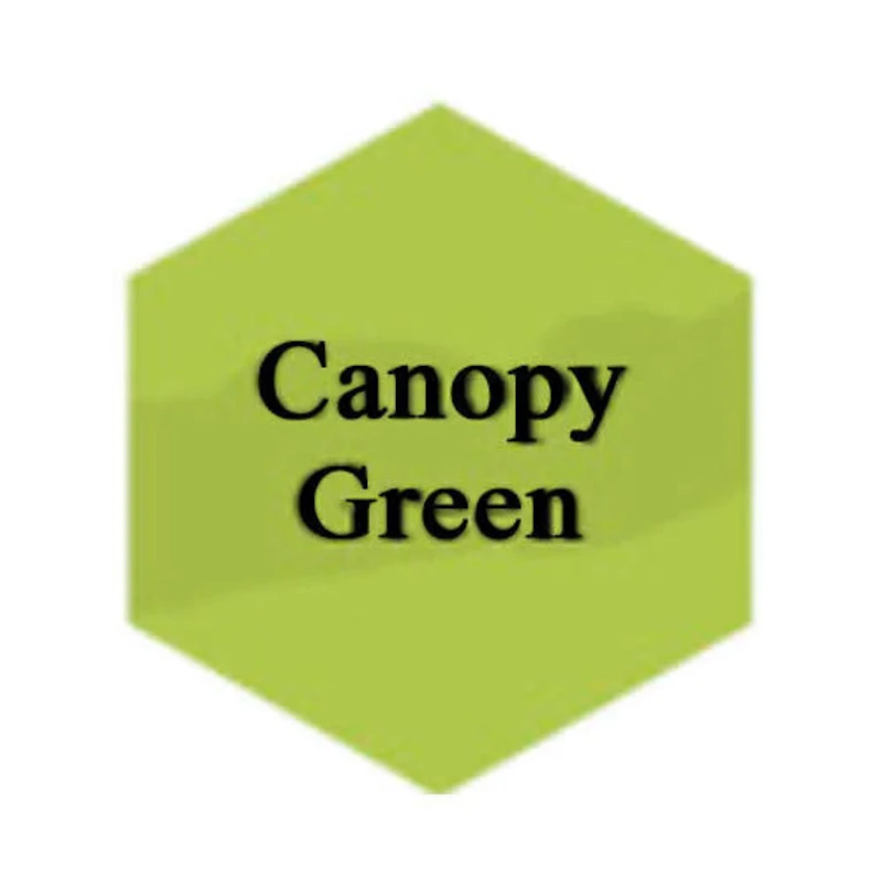 Army Painter (AP) colour triad - canopy green