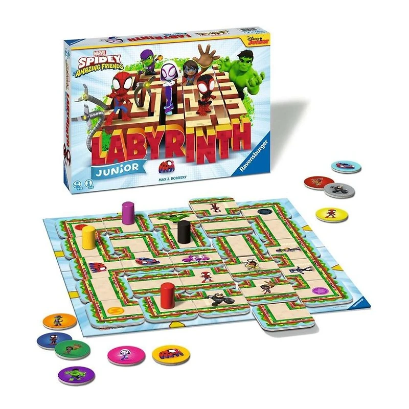 Labyrinth junior - Spidey and his amazing friends  (Multilingue)