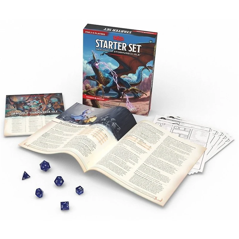 Dungeons & Dragons 5th edition - Starter Set - Dragons of Stormwreck Isle (Anglais)