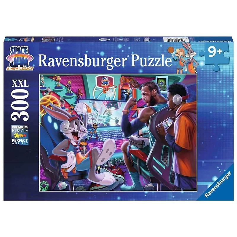 Ravensburger Space Jam - Gamestation - 300 pièces XXL