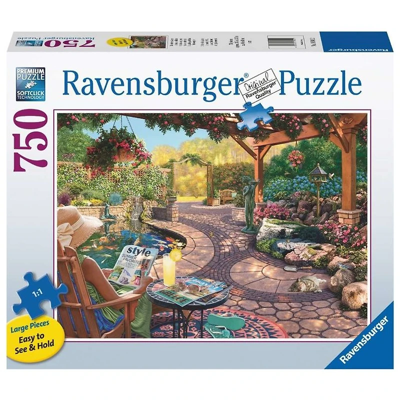 Ravensburger Jardin accueillant - 750 Pièces Large