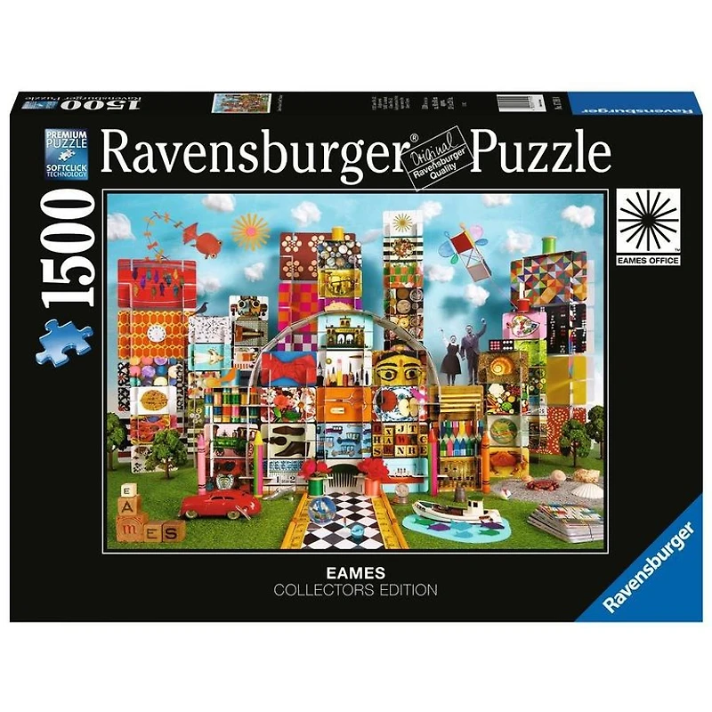 Ravensburger Eames House of Cards - 1500 Pièces