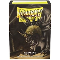 Dragon Shield (Dragon Shield) Dual Matte Crypt - 100 Unités - 63mm x 88mm