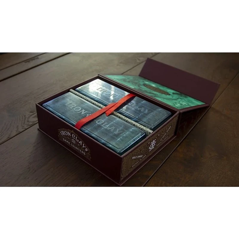 Iron Clays - 200 Countesr chips