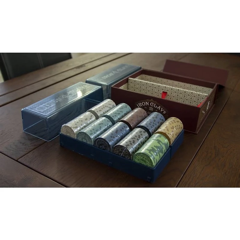 Iron Clays - 200 Countesr chips