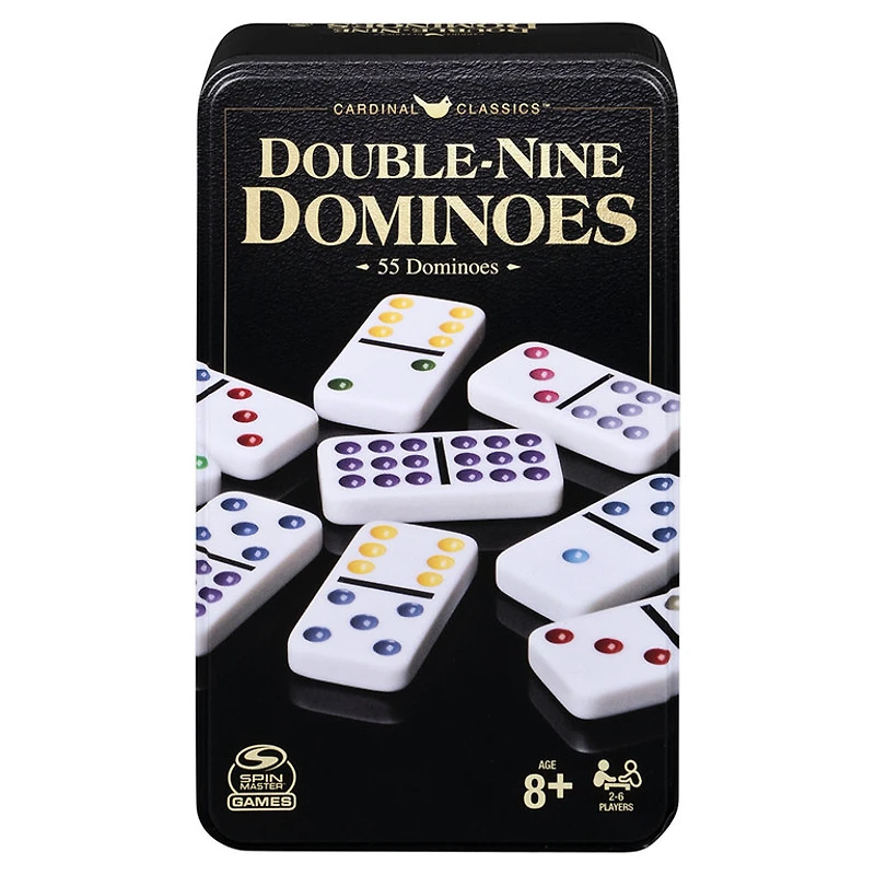 Domino Double - 9 couleur