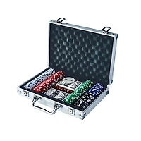 Jeu de poker en malette