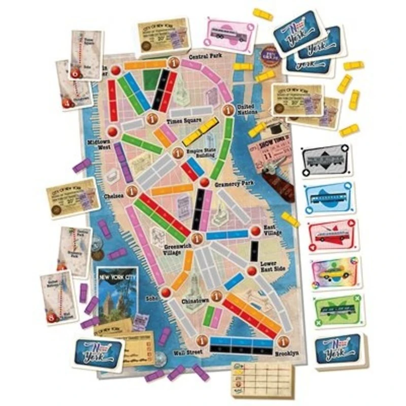 Ticket to ride - Express - New-York (Anglais)