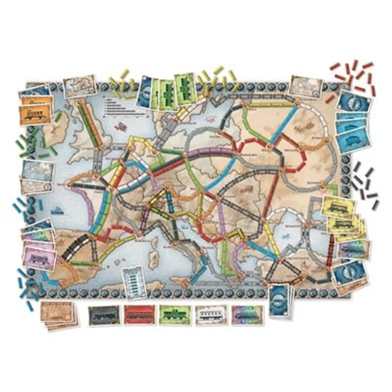 Les Aventuriers du rail - Europe (French)