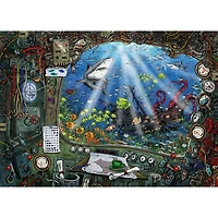 Ravensburger Escape Puzzle - Dans le sous-marin  - 759 pièces