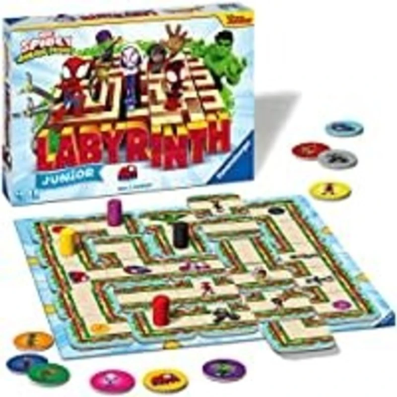 Labyrinth junior - Spidey and his amazing friends  (Multilingue)
