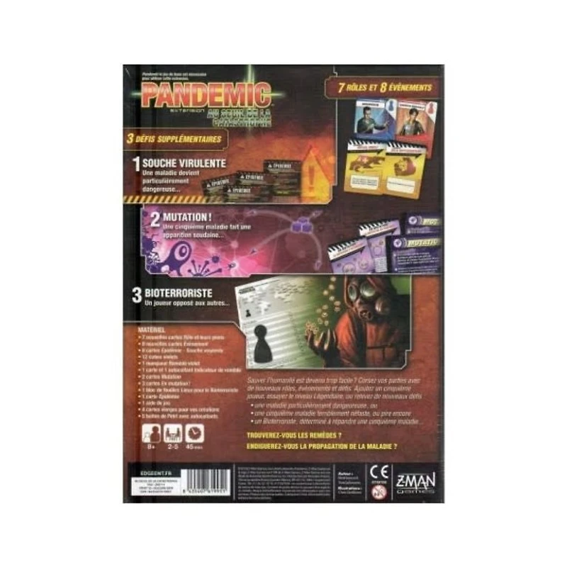 Pandemic - Au seuil de la catastrophe (Francais)