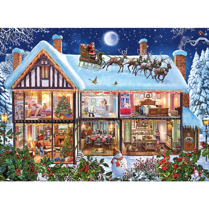 Ravensburger Noel a la maison - 100 pièces XXL