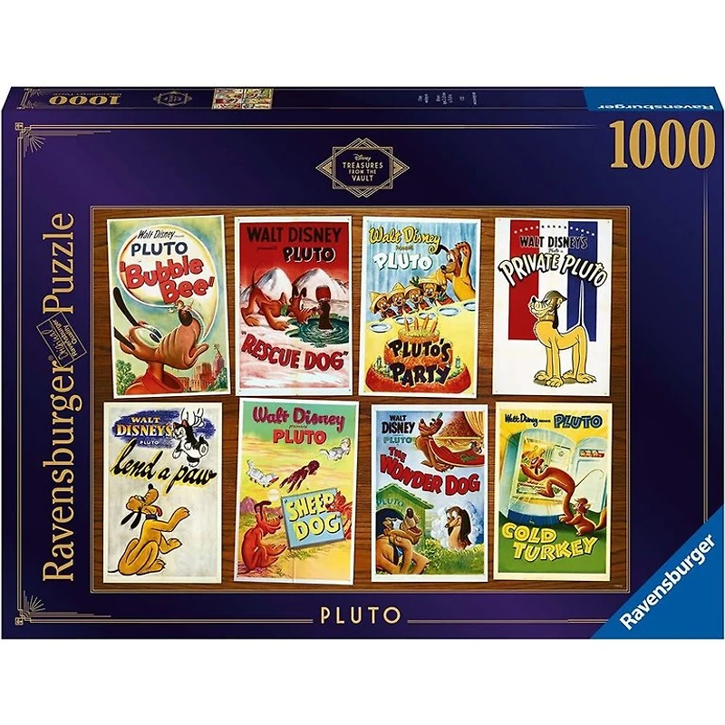 Ravensburger Disney - La Voûte - Pluto - 1000 pièces