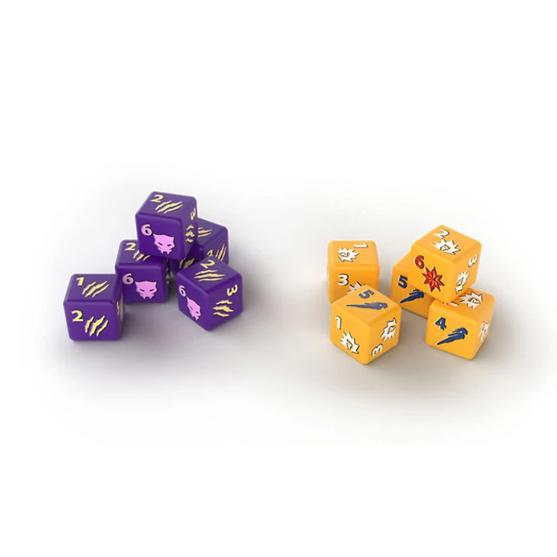 Dice throne - Marvel - Captain Marvel/Black  Phanter (Anglais)