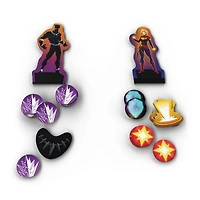 Dice throne - Marvel - Captain Marvel/Black  Phanter (Anglais)