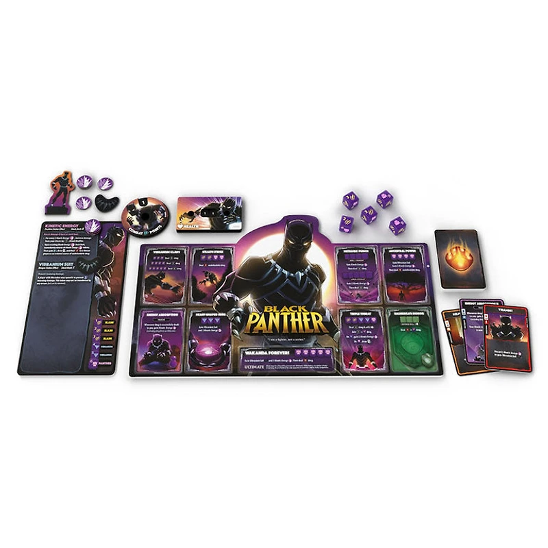 Dice throne - Marvel - Captain Marvel/Black  Phanter (Anglais)
