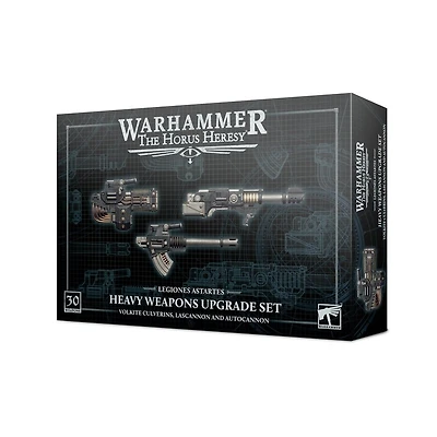 Heavy Weapons Upgrade Set - Volkite Culverins, Lascannon and Autocannon
