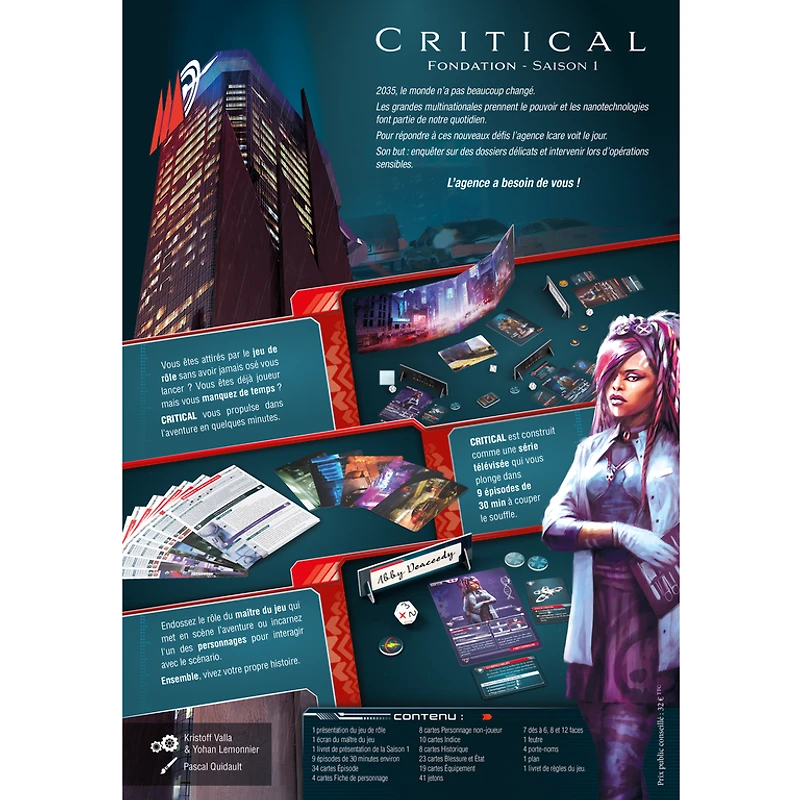 Critical - Fondation : Saison 1 (Francais)