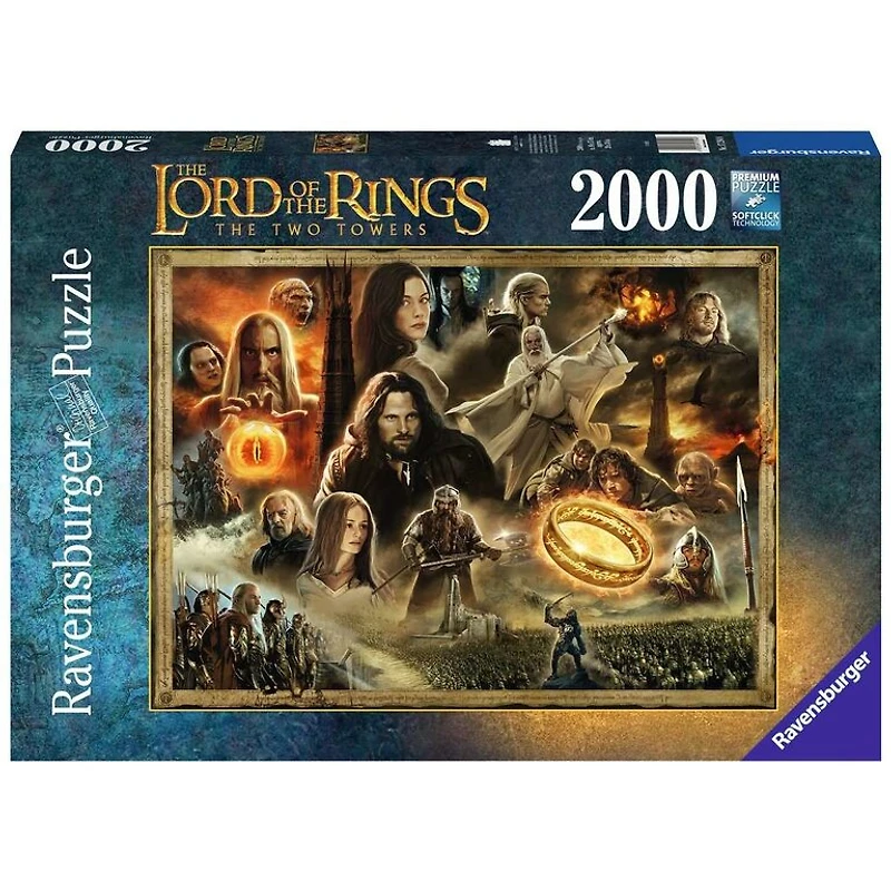 Ravensburger Lord of the rings - The two towers - 2000 pièces
