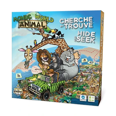 Cherche & Trouve - Monde Animal-multilingue