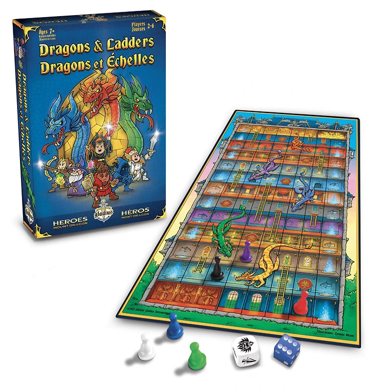 Dragons & Échelles (Multilingue)