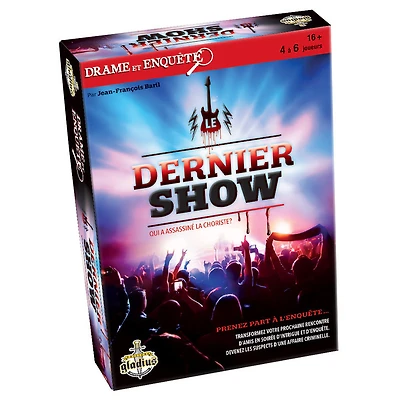 Drame et enquête - Le dernier show (Français)