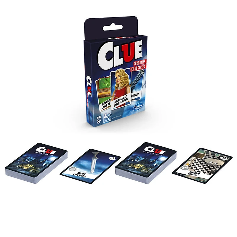 Clue - Le jeu de cartes (Multilingue)