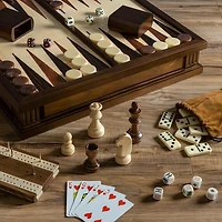 Chess - 7 in 1 set Heirloom (Anglais)
