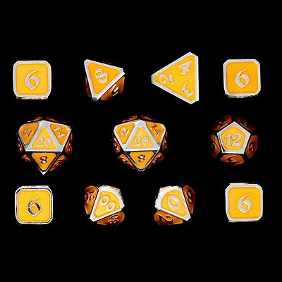 (Die Hard) Mythica RPG Set - 11 piece set - Platinum Citrine
