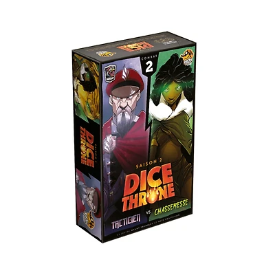 Dice Throne Sais. 2 - Tacticien vs. Chasseresse (French)