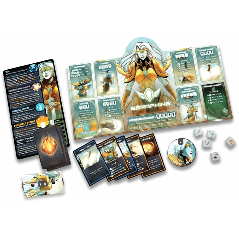 Dice Throne Sais. 2 - Séraphine vs. Reine Vampire (Francais)