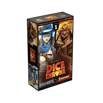 Dice Throne Sais. 2 - As de la Gâchette vs. Samouraï (French)