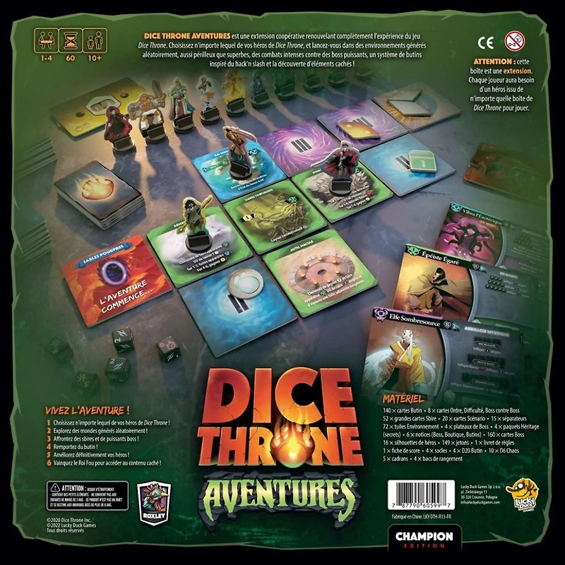 Dice Throne Aventures (Francais) 