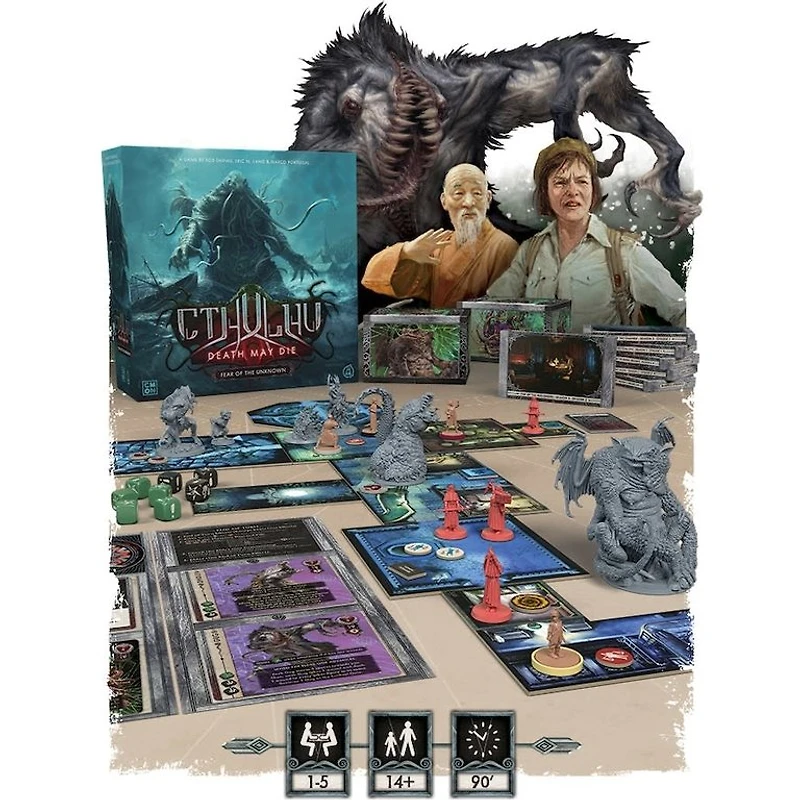 Cthulhu - Death May Die - Fear of the Unknown (Anglais)
