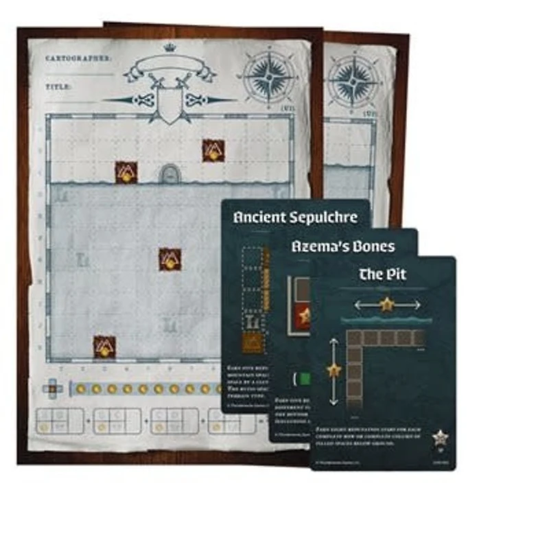 Cartographers - Undercity - Map Pack 3 (English)